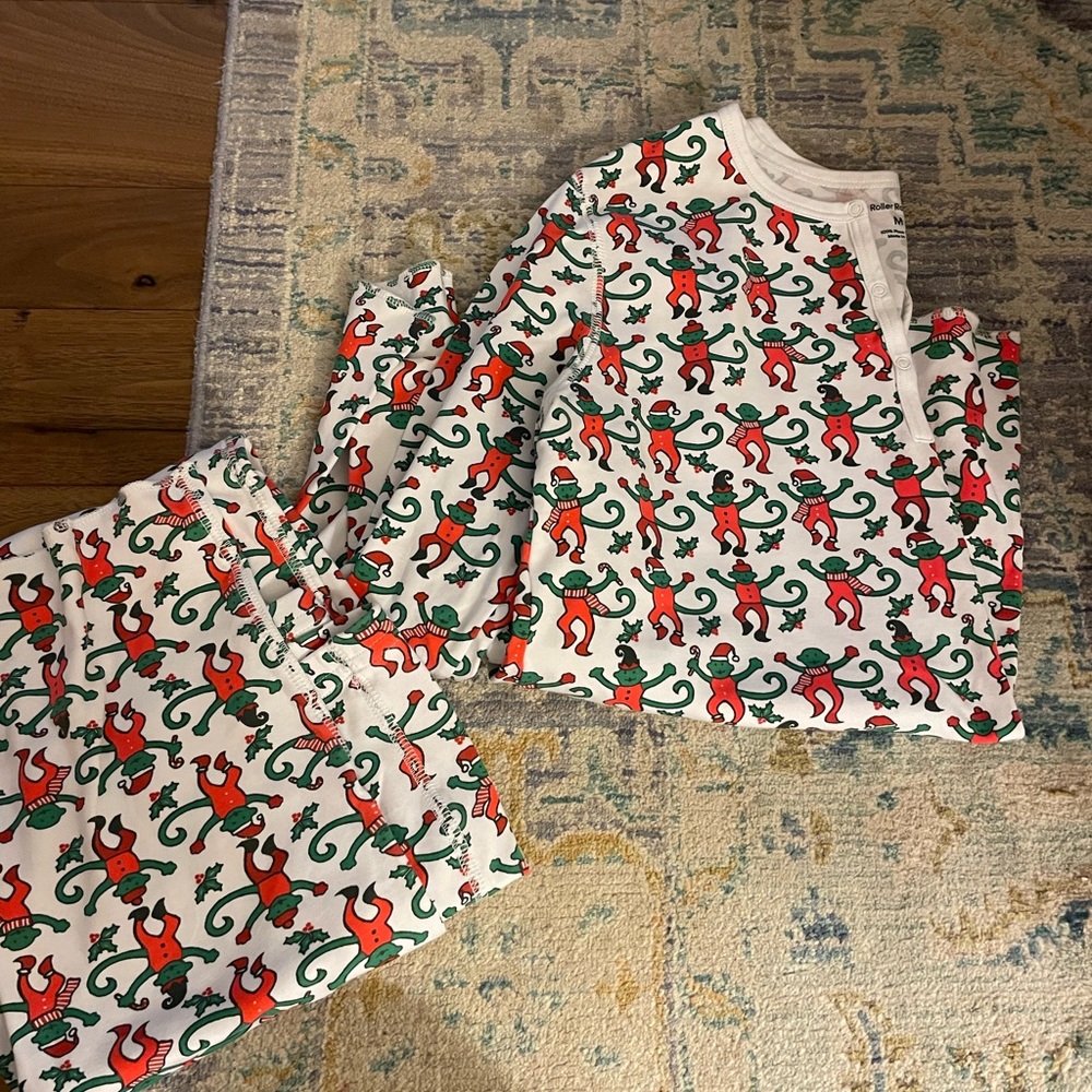 Christmas roller rabbit pjs